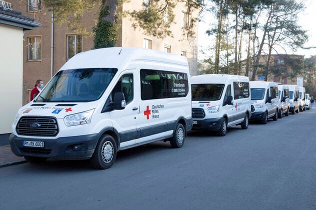 KVBB distributes medical protective equipment to doctors in the state of Brandenburg with the help of the DRK Potsdam, 06 04 2020 Foto:xF.xBungertx xFuturexImage