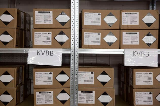 KVBB distributes medical protective equipment to doctors in the state of Brandenburg with the help of the DRK Potsdam, 06 04 2020 Foto:xF.xBungertx xFuturexImage