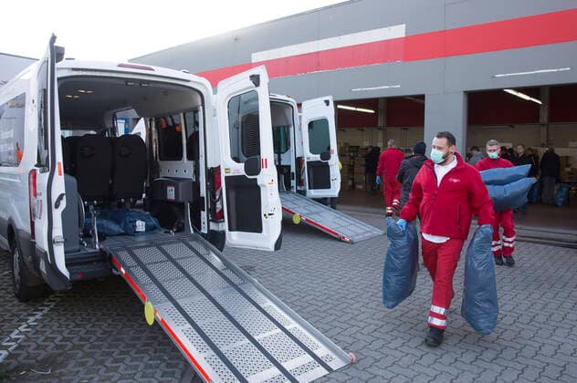 KVBB distributes medical protective equipment to doctors in the state of Brandenburg with the help of the DRK Potsdam, 06 04 2020 Foto:xF.xBungertx xFuturexImage