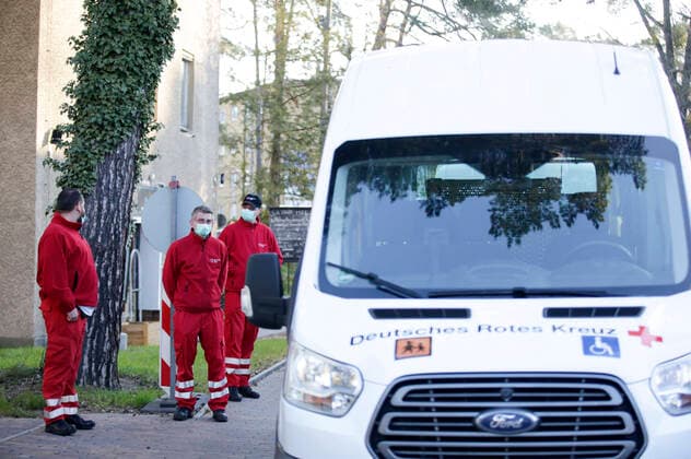 KVBB distributes medical protective equipment to doctors in the state of Brandenburg with the help of the DRK Potsdam, 06 04 2020 Foto:xF.xBungertx xFuturexImage