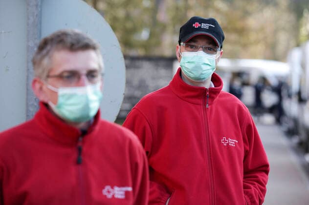 KVBB distributes medical protective equipment to doctors in the state of Brandenburg with the help of the DRK Potsdam, 06 04 2020 Foto:xF.xBungertx xFuturexImage