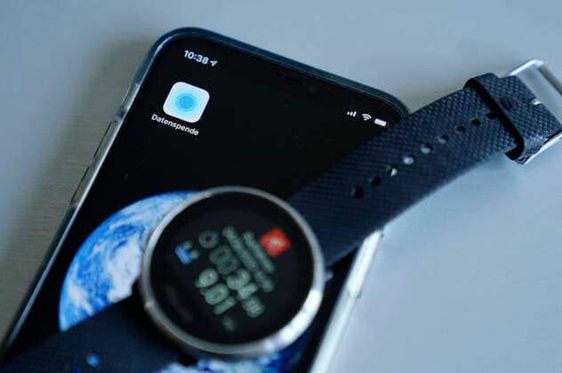 Corona Data Donation App of the Robert Koch Institute for data collection in the context of the corona crisis in Germany Foto:xJ.xKrickx xFuturexImage