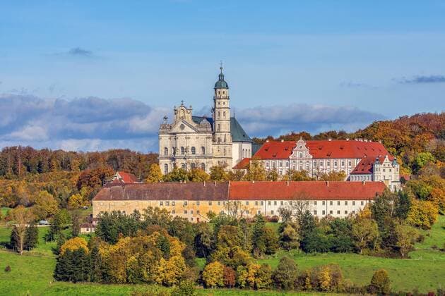 Abtei und Kloster Neresheim, Deutschland, Baden-Wuerttemberg, Neresheim abbey and convent Neresheim, Germany, Baden-Wuerttemberg, Neresheim BLWS612620 Copyright: xblickwinkel McPHOTO E.xThielscherx