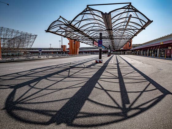 Berlin Reinickendorf OT Tegel, Airport Berlin Tegel TXL, empty during Covid 19 Corona Berlin