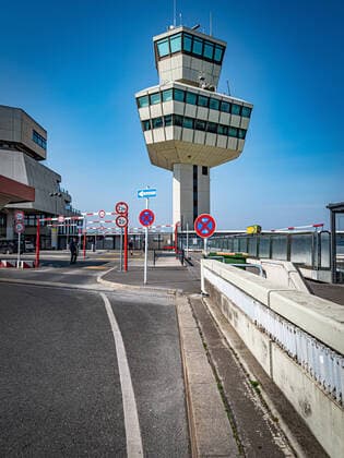 Berlin Reinickendorf OT Tegel, Airport Berlin Tegel TXL, empty during Covid 19 Corona Berlin