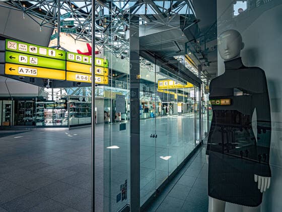 Berlin Reinickendorf OT Tegel, Airport Berlin Tegel TXL, empty during Covid 19 Corona Berlin