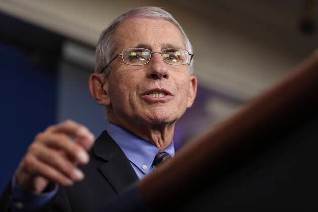 April 9, 2020, Washington, District of Columbia, USA: Director of the National Institute of Allergy and Infectious Diseases at the National Institutes of Health Dr. Anthony Fauci speaks during a press briefing with members of the coronavirus task force in the Brady Press Briefing Room of the White House on April 9, 2020 in Washington, DC Washington USA - ZUMAs152 20200409_zaa_s152_022 Copyright: xOliverxContrerasx