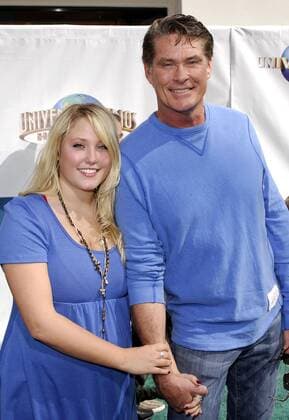 Hayley Hasselhoff, David Hasselhoff at arrivals for Los Angeles Premiere of EVAN ALMIGHTY, Gibson Amphitheatre at Universal Studios, Los Angeles, CA, June 10, 2007. Photo by: Michael Germana Everett Collection For usage credit please use; Michael Germana Everett Collection !ACHTUNG AUFNAHMEDATUM GESCHÃ„TZT! PUBLICATIONXNOTxINxCANxCHNxFRAxITAxJPNxNORxPOLxRUSxESPxUKxUSA Copyright: xMichaelxGermana EverettxCollectionx 0710JNJ GM031