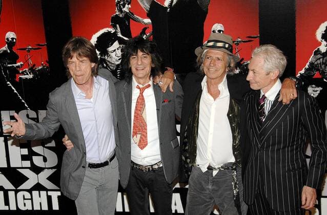 The Rolling Stones, Mick Jagger, Ronnie Wood, Keith Richards, Charlie Watts at the press conference for SHINE A LIGHT Press Conference, The New York Palace Hotel, New York, NY, March 30, 2008. Photo by: Slaven Vlasic Everett Collection !ACHTUNG AUFNAHMEDATUM GESCHÃ„TZT! PUBLICATIONXNOTxINxCANxCHNxFRAxITAxJPNxNORxPOLxRUSxESPxUKxUSA Copyright: xSlavenxVlasic EverettxCollectionx 0830MRB PV005