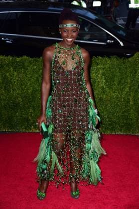 Lupita Nyong o (wearing Prada) at arrivals for Charles James: Beyond Fashion Opening Night at The Metropolitan Museum of Art Annual Gala - Part 7, The Costume Institute, New York, NY May 5, 2014. Photo By: Gregorio T. Binuya Everett Collection For usage credit please use; Gregorio T. Binuya Everett Collection !ACHTUNG AUFNAHMEDATUM GESCHÃ„TZT! PUBLICATIONXNOTxINxCANxCHNxFRAxITAxJPNxNORxPOLxRUSxESPxUKxUSA Copyright: xGregorioxT.xBinuya EverettxCollectionx 1405M09 XX119