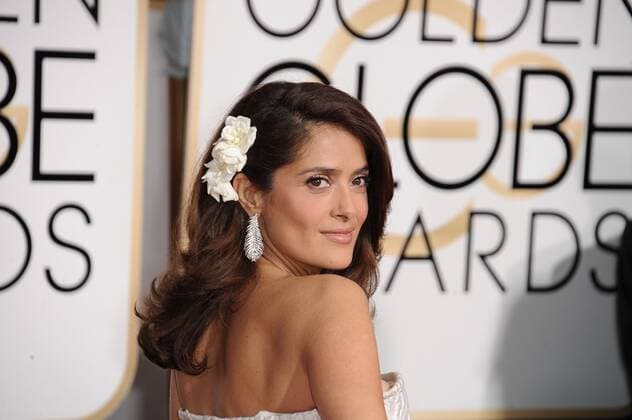 Salma Hayek at arrivals for The 72nd Annual Golden Globe Awards 2015 - Part 1, The Beverly Hilton Hotel, Beverly Hills, CA January 11, 2015. Photo By: Linda Wheeler Everett Collection For usage credit please use; Linda Wheeler Everett Collection !ACHTUNG AUFNAHMEDATUM GESCHÃ„TZT! PUBLICATIONXNOTxINxCANxCHNxFRAxITAxJPNxNORxPOLxRUSxESPxUKxUSA Copyright: xLindaxWheeler EverettxCollectionx 1511J18 A1049
