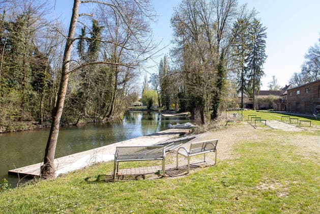 Wuerzburg, Mergentheimer Str , 11 04 2020, Coronavirus Rowing Community Olympos Würzburg Picture At the Rowing Community Olympos Würzburg, rowing and training operations are suspended until further notice due to corona Copyright: HMBxMedia xHeikoxBecker