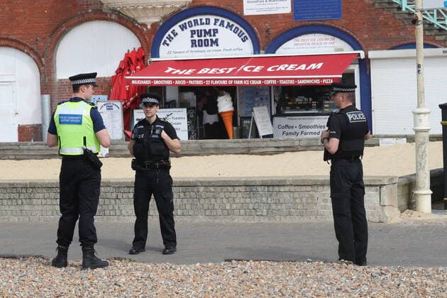 . 12 04 2020. Brighton, United Kingdom. Brighton, United Kingdom, during the Easter Sunday Coronavirus lockdown.  xStephenxLockx xi-Imagesx IIM-21015-0007