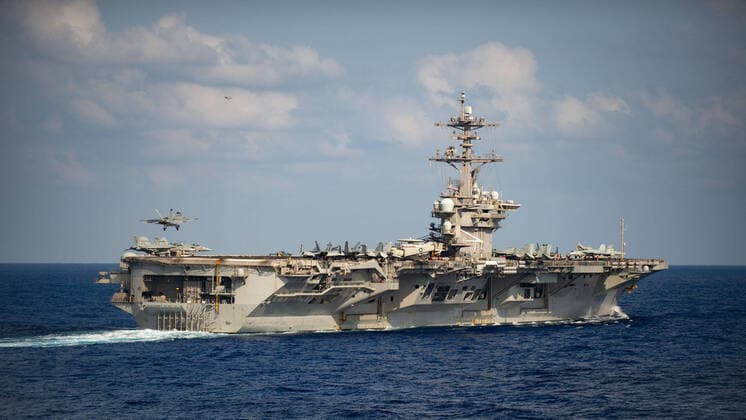 Pacific Ocean File image dates March 18, 2020 of the aircraft carrier USS Theodore Roosevelt CVN 71 Captain Brett Crozier, master of the ship warned the Pentagon that the Coronavirus is ongoing and accelerating through the warship, which is currently in port in Guam and has recommended quarantining almost the entire crew Picture by Atlas Photo Archive US Navy Nicholas Huynh, United States on 2020 03 09  EP_atl