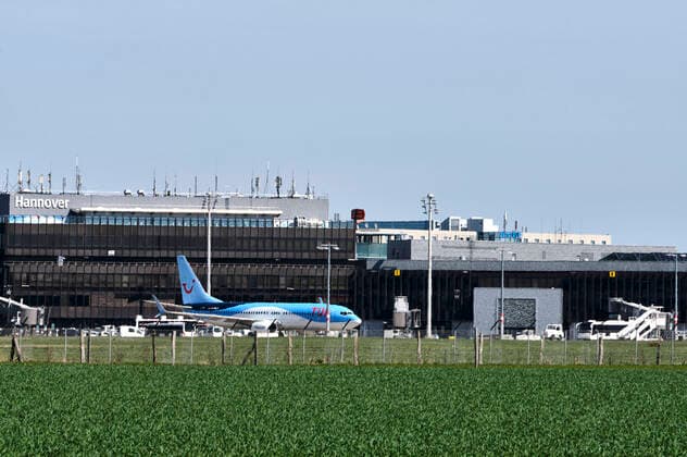 Air traffic at Hannover Airport has almost come to a standstill due to the corona crisis Hannover Langehagen, 12 04 2020 Foto:xU.xStammx xFuturexImage