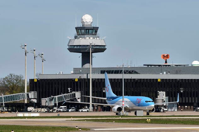 Air traffic at Hannover Airport has almost come to a standstill due to the corona crisis Hannover Langehagen, 12 04 2020 Foto:xU.xStammx xFuturexImage