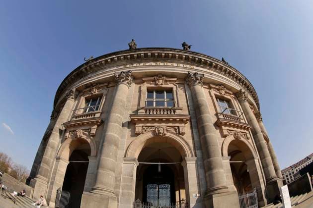 08 04 2020, Berlin, Germany Photo The Bode Museum on the Museum Island