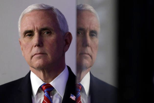 United States Vice President Mike Pence attends the Coronavirus Task Force press briefing at the White House in Washington on April 13, 2020. Copyright: xYurixGripasx xPoolxviaxCNPx MediaPunchx