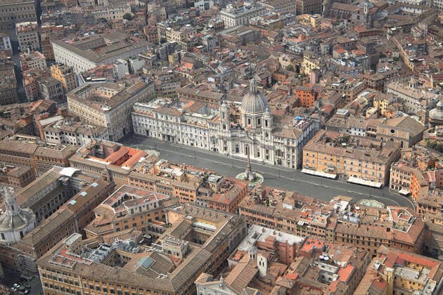 Rome, the Carabinieri Flight Department patrols the city from above on Easter Monday  Copyright: xRomax xIPAx xRomax