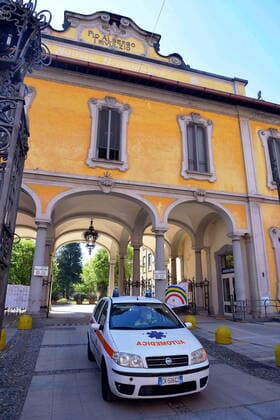 Milan, Pio Albergo Trivulzio, with coronavirus emergency Editorial Usage Only  Copyright: xMaurizioxMaulex xIPAx