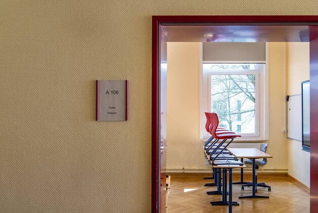 The classrooms of the Gymnasium Am Markt in Achim are still abandoned after the holidays, Achim Copyright: xBjörnxHakex