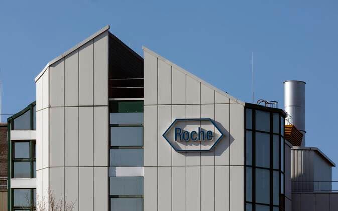 Pharmaceutical company Roche, factory building, pharmaceutical industry, Penzberg, Bavaria, Germany, Europe Copyright: imageBROKER/FotoxBeck iblsbe05450862.jpg
