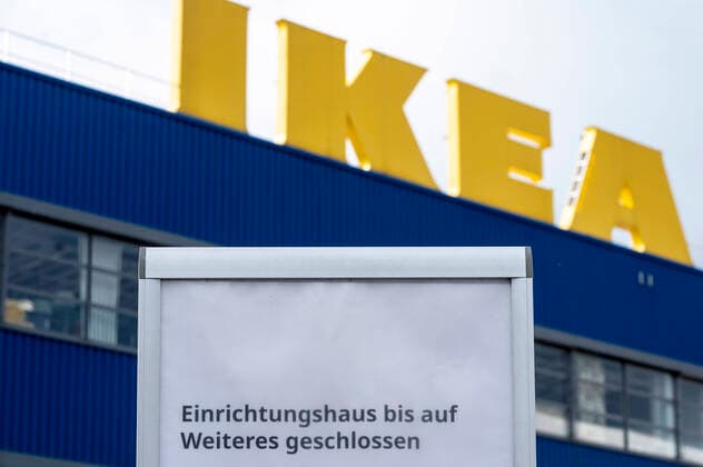 The stores of the Swedish furniture chain IKEA remain closed due to the corona crisis in NRW Cologne, 19 04 2020 Foto:xJ.xKrickx xFuturexImage