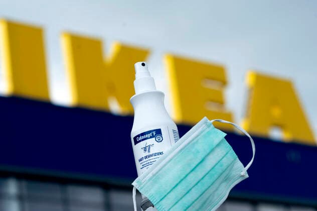 The stores of the Swedish furniture chain IKEA remain closed due to the corona crisis in NRW Cologne, 19 04 2020 Foto:xJ.xKrickx xFuturexImage