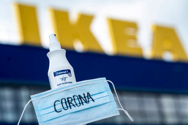 The stores of the Swedish furniture chain IKEA remain closed due to the corona crisis in NRW Cologne, 19 04 2020 Foto:xJ.xKrickx xFuturexImage