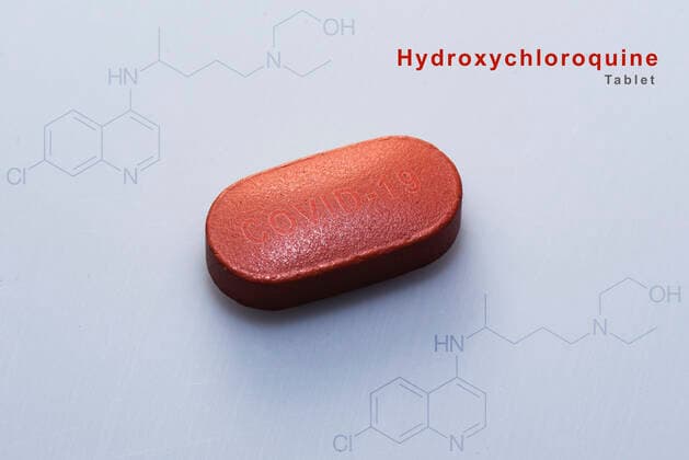 April 22, 2020, Guwahati, Assam, India: In this photo illustration, tablets of Plaquenil (Hydroxychloroquine) is displayed. Hydroxychloroquine is being suggested as a potential medication that could treat the Coronavirus pandemic. Guwahati India - ZUMAt232 20200422_zip_t232_001 Copyright: xDavidxTalukdarx
