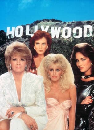 HOLLYWOOD WIVES, Angie Dickinson, Joanna Cassidy, Suzanne Somers, Mary Crosby, 1985, (c)Aaron Spelling Productions Inc. courtesy Everett Collection Aaron Spelling Productions Inc. courtesy Everett Collection !ACHTUNG AUFNAHMEDATUM GESCHÃ„TZT! PUBLICATIONXNOTxINxCANxCHNxFRAxITAxJPNxNORxPOLxRUSxESPxUKxUSA Copyright: xCourtesyxEverettxCollectionx TSDHOWI EC002