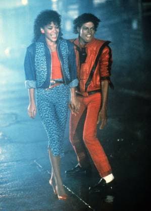 THRILLER, (aka MAKING OF MICHAEL JACKSON S THRILLER), Ola Ray, Michael Jackson, 1983, MCA Universal Courtesy: Everett Collection MCA Courtesy Everett Collection !ACHTUNG AUFNAHMEDATUM GESCHÃ„TZT! PUBLICATIONXNOTxINxCANxCHNxFRAxITAxJPNxNORxPOLxRUSxESPxUKxUSA Copyright: xMCA CourtesyxEverettxCollectionx TSDTHRI MC001