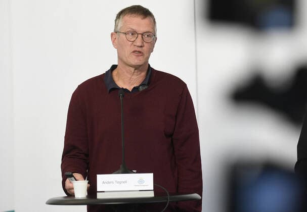 State epidemiologist Anders Tegnell, Public Health Agency of Sweden, during the daily news conference on the coronavirus, Covid 19 situation in Stockholm, Sweden, April 22, 2020 Stockholm Sweden x2512x,  Copyright: xLINDAHLxBJÖRN Aftonbladetx SWEDEN CORONA TEGNELL
