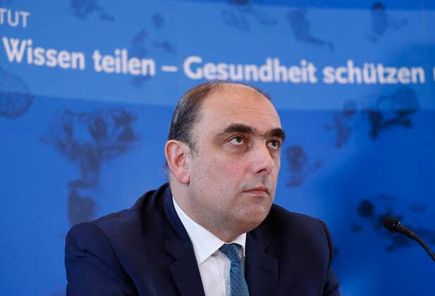 Prof Dr Lars Schaade, Vice President of the Robert Koch Institute in Berlin, Germany, Berlin, Press Briefing of the Robert Koch Institute, 24 04 2020