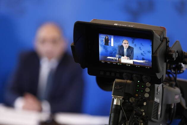 Prof Dr Lars Schaade, Vice President of the Robert Koch Institute in Berlin, Germany, Berlin, Press Briefing of the Robert Koch Institute, 24 04 2020