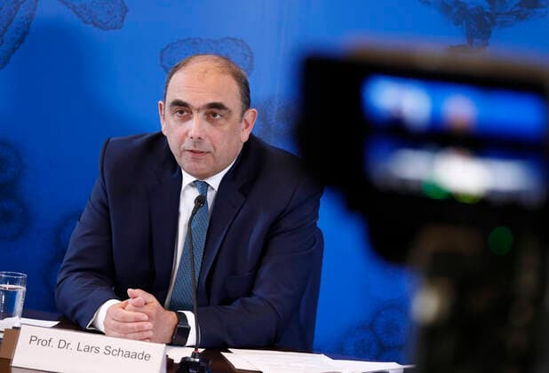 Prof Dr Lars Schaade, Vice President of the Robert Koch Institute in Berlin, Germany, Berlin, Press Briefing of the Robert Koch Institute, 24 04 2020