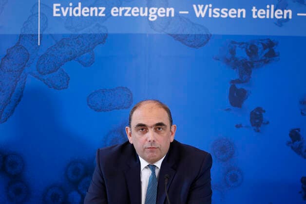 Prof Dr Lars Schaade, Vice President of the Robert Koch Institute in Berlin, Germany, Berlin, Press Briefing of the Robert Koch Institute, 24 04 2020