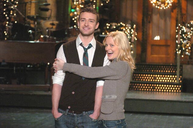 SATURDAY NIGHT LIVE, Justin Timberlake, Amy Poehler, promo for show, (Season 32, December 16, 2006), 1975-, photo: Dana Edelson NBC courtesy Everett Collection NBC Courtesy Everett Collection !ACHTUNG AUFNAHMEDATUM GESCHÃ„TZT! PUBLICATIONXNOTxINxCANxCHNxFRAxITAxJPNxNORxPOLxRUSxESPxUKxUSA Copyright: xNBC CourtesyxEverettxCollectionx TCDSANI EC286