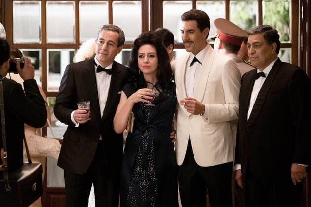THE SPY, Waleed Zuaiter (left), Hadar Ratzon Rotem (2nd from left), Sacha Baron Cohen (2nd from right), (Season 1, airs Sept. 6, 2019). photo: Axel Decis Netflix courtesy Everett Collection For usage credit please use; !ACHTUNG AUFNAHMEDATUM GESCHÃ„TZT! PUBLICATIONXNOTxINxCANxCHNxFRAxITAxJPNxNORxPOLxRUSxESPxUKxUSA Copyright: xNetflix CourtesyxEverettxCollectionx TCDSPYY ZX001
