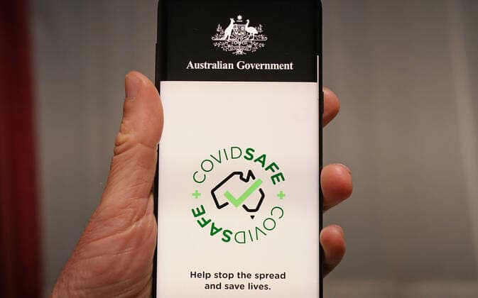 CORONAVIRUS COVIDSAFE APP LAUNCH, The Australian Government s new voluntary coronavirus tracing app COVIDSafe is seen on a mobile phone in Melbourne, Sunday, April 26, 2020. Australia s coronavirus tracing app, COVIDSafe has been released as the nation seeks to contain the spread of the deadly pandemic. A shutdown of non-essential services is in effect Australia wide in a bid to slow the spread of the coronavirus (COVID-19) disease. ( NO ARCHIVING, EDITORIAL USE ONLY, NO USE IN BOOKS WITHOUT CONSENT MELBOURNE VIC AUSTRALIA  Copyright: xSCOTTxBARBOURx 20200426001465309318
