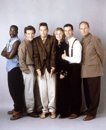 SIMON, (from left): Clifton Powell, Jason Bateman, Harland Williams, Andrea Bendewald, Patrick Breen, Paxton Whitehead, 1995-96. TriStar Television Courtesy: Everett Collection TriStar Pictures Courtesy Everett Collection !ACHTUNG AUFNAHMEDATUM GESCHÃ„TZT! PUBLICATIONXNOTxINxCANxCHNxFRAxITAxJPNxNORxPOLxRUSxESPxUKxUSA Copyright: xTriStarxPictures CourtesyxEverettxCollectionx TSDSIMO EC002