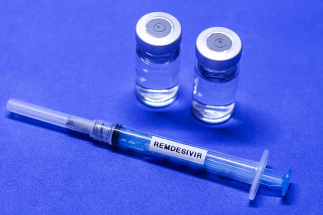 SOROCABA, SP - 03.05.2020: REMDESIVIR É NOVA ESPERANÇA PRA COVID19 - Conceptual photo of the antiviral remdesivir (GS-5734), a drug that originally treats hepatitis and common respiratory viruses. The American Food and Drug Administration (FDA) recently issued a temporary emergency approval to remdesivir it as treatment for critically ill patients with COVID-19 (new coronavirus). x1909648x  CaduxRolim