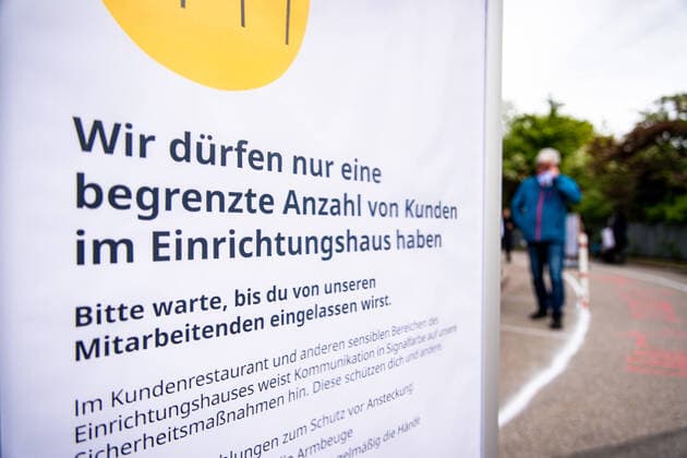 IKEA in Sindelfingen has reopened and people are in a furniture shopping frenzy despite Corona But the expected rush remains from Baden Württemberg, 70173 Stuttgart, Germany Copyright: 7aktuell.dex xMG