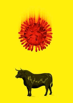 Coronavirus and stock market crash  Copyright: xThomasxKuhlenbeckx 12140067