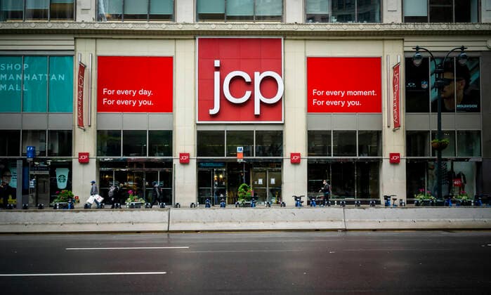 JCPenney preparing for bankruptcy The JCPenney store in Herald Square in New York on Friday, May 8, 2020. The J.C. Penney Co. is reported to be preparing to file for bankruptcy protection as early as next week. (  RichardxB.xLevine