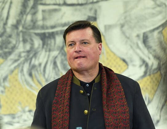 GER Dresden Press conference on the Staatskapelles programme and concert schedule 2020 21 Christian Thielemann Chief Conductor of the Sächsische Staatskapelle Dresden 07 03 20 070320 ddbd