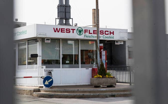 Large slaughterhouse Westfleisch in Coesfeld Large slaughterhouse Westfleisch on 08 05 2020 in Coesfeld North Rhine-Westphalia The large slaughterhouse Westfleisch in Coesfeld Coesfeld North Rhine-Westphalia Germany Copyright: xMarcoxSteinbrenner Kirchner-Mediax