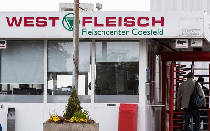 Large slaughterhouse Westfleisch in Coesfeld Large slaughterhouse Westfleisch on 08 05 2020 in Coesfeld North Rhine-Westphalia The large slaughterhouse Westfleisch in Coesfeld Coesfeld North Rhine-Westphalia Germany Copyright: xMarcoxSteinbrenner Kirchner-Mediax
