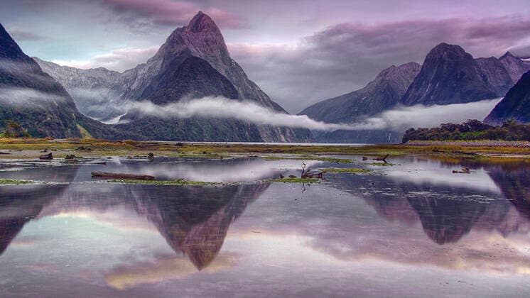 IMAGO Nature: Unsere Erde, Naturschutz, Naturschutzgebiete in Ozeanien Milford Sound, Neuseeland, Suedinsel, Milford Sound Milford Sound, New Zealand, Southern Island, Milford Sound BLWS616122 Copyright: xblickwinkel McPHOTO S.xWolf-Feixx