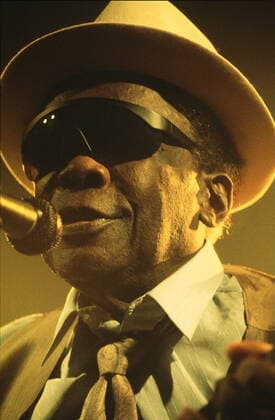 1 Konzert 91: John Lee Hooker, blues, voc, g, Musik, im Berliner Tempodrom 01.07.91 *** 1 concert 91 John Lee Hooker, blues, voc, g, music, at the Berlin Tempodrom 01 07 91 Copyright: xBriganixArt HEINRICHx 00008027_00008027